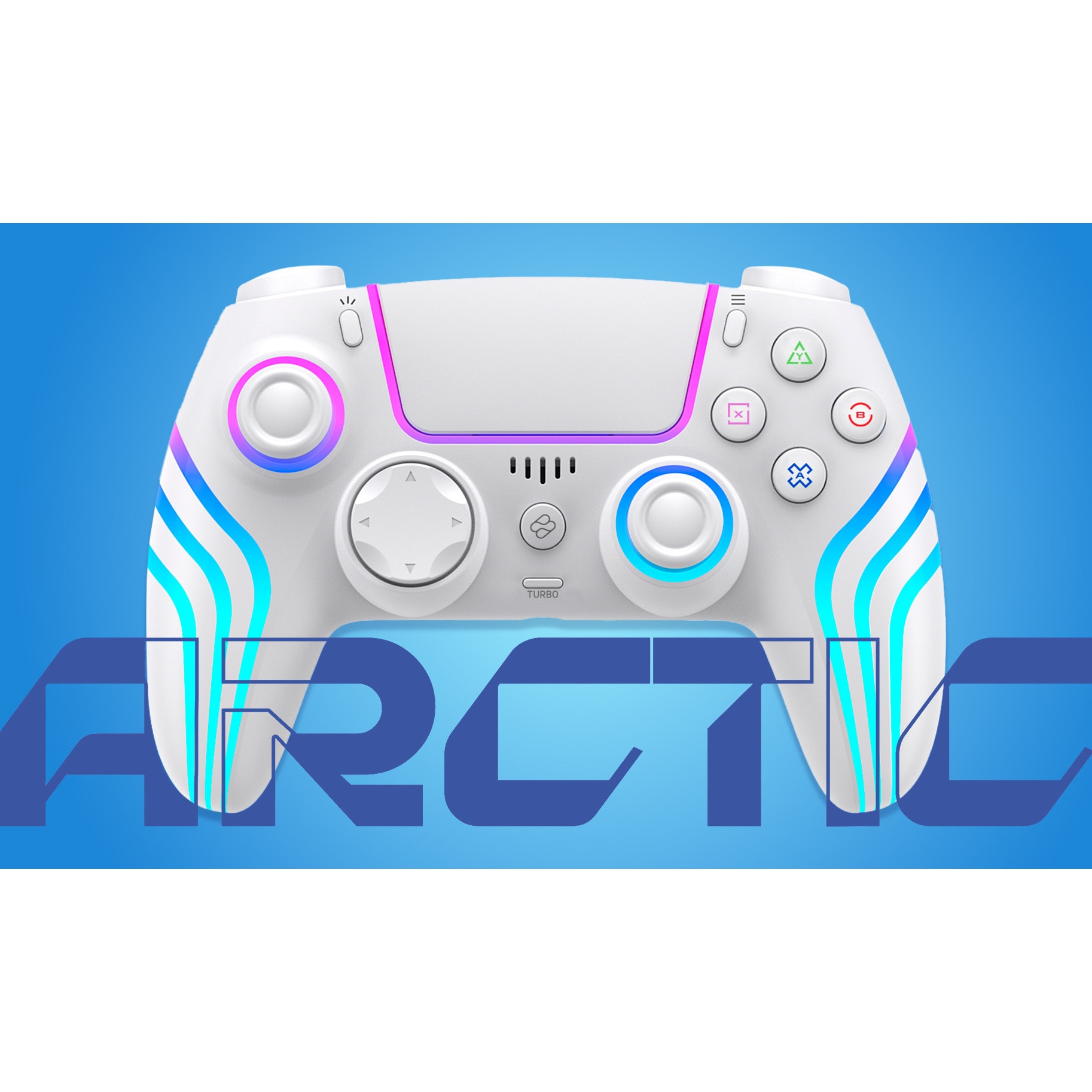 Ps4 Controller Emag Controller Wireless PS4/PC cu Iluminare RGB si Vibratii Avansate - eMAG.ro