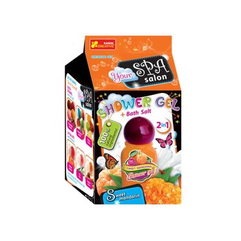 Gel de dus si sare de baie Ranok, Mandarin dulce Gel de dus si sare de baie Ranok, Mandarin dulce