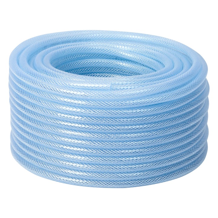 Átlátszó víztömlő, betéttel Átmérő 3/4", Hossz 50 m DRK