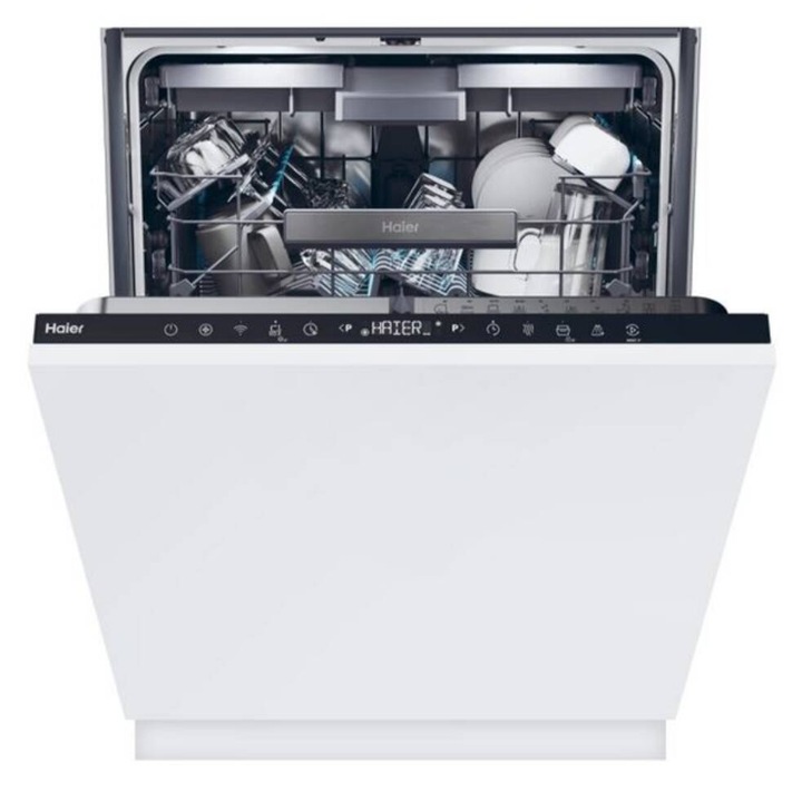Masina de spalat vase incorporabila Haier XI6B4S3FSB, 60 cm