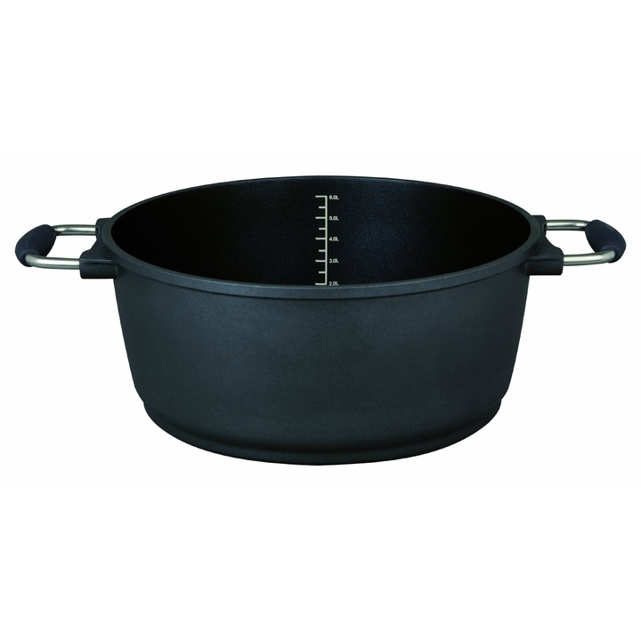 Тенджера за готвене - Gsw - 130288 Scala, Ø 28 см, черна