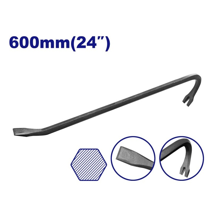 Ranga tip levier pentru constructii 600mm