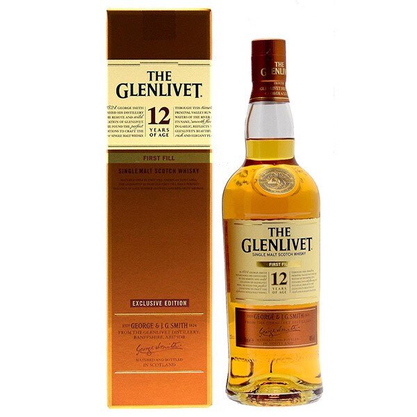 Whiskey Scotch Glenlivet First Fill, 12 YO, 0.7l