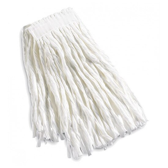 Mop profesional superabsorbant fibre rasucite cu sistem de prindere si coada aluminiu