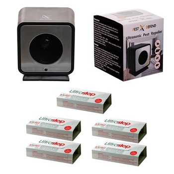 Aparat anti soareci, anti sobolani pentru combaterea soarecilor si sobolanilor Pest x Defend 200mp + Cadou 5 x Capcane adezive Ultra Stop Aparat anti soareci, anti sobolani pentru combaterea soarecilor si sobolanilor Pest x Defend 200mp + Cadou 5 x Capcane adezive Ultra Stop