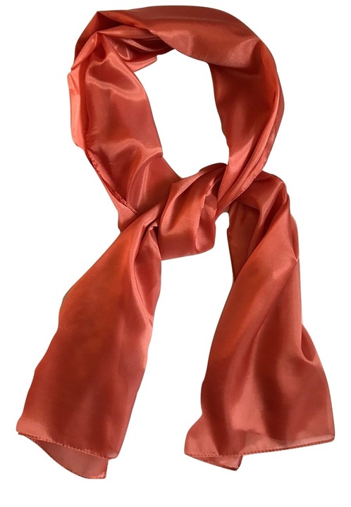 Esarfa matase naturala, Roz somon