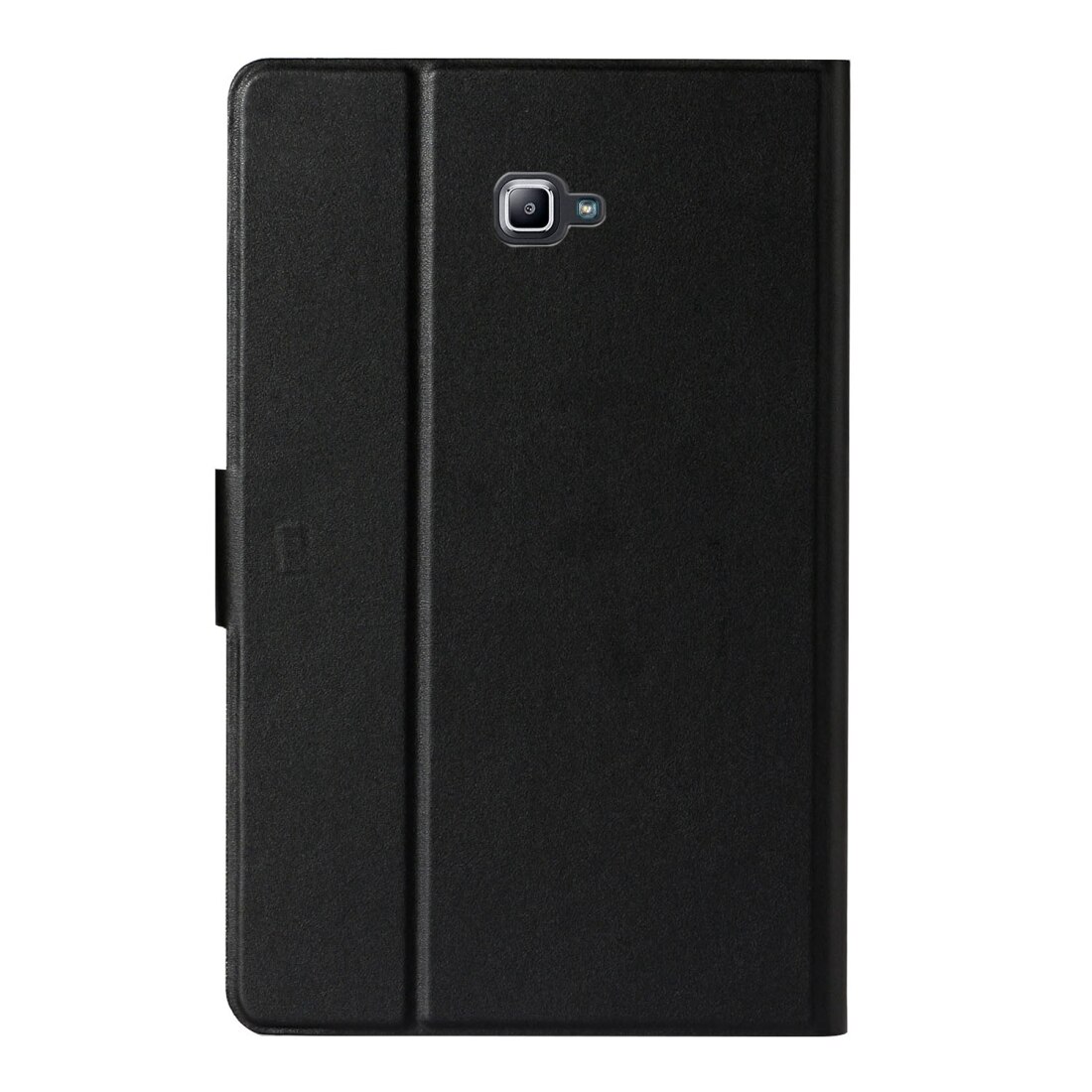 Husa tableta compatibila cu Samsung Galaxy Tab A 10.1 T580/T585, 2016, piele orizontala flip, cu sloturi pentru carduri si suport, functie auto Sleep/Wake, Negru