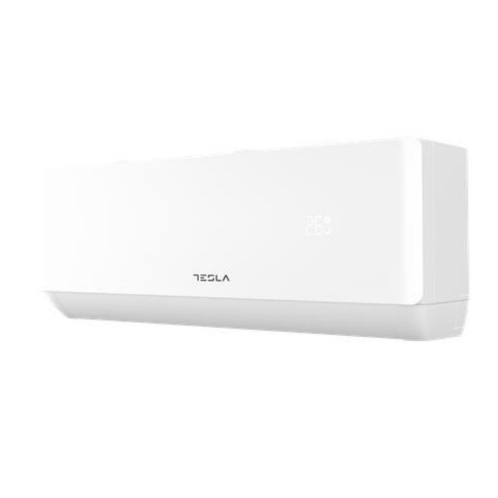 Инверторен климатик Tesla TT34TP91-1232IHWT, 12000 BTU, 20 м2, Wi-Fi, Турбо, Follow me, Самодиагностика, LED, Йонизатор, Бял