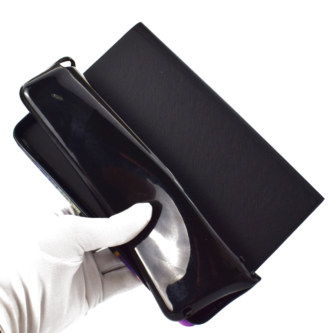 Husa tableta pentru Huawei MediaPad T3 10, desen colorat, tip carte cu suport si slot pentru carduri, functie somn/trezire, model bufnita, piele PU, violet