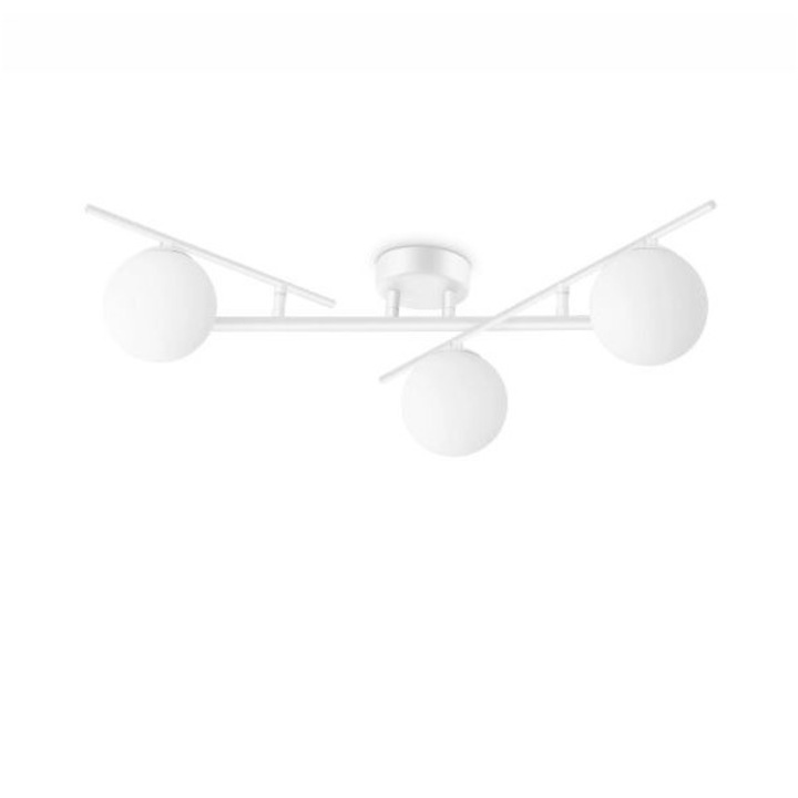 Таванен полилей ATLAS, бял, 3*G9, дължина 50 см - IDEAL LUX