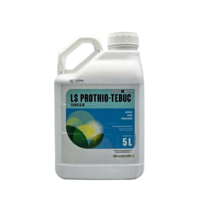 Fungicid pentru combaterea bolilor foliare la grau si orz si a fuzarozei la grau si porumb, LS-PROTHIO-TEBUC, 5 l