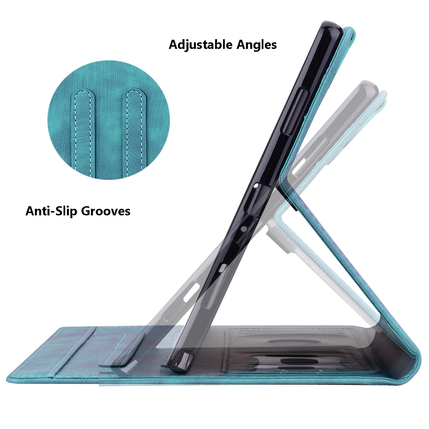 Husa tableta pentru Amazon Kindle Scribe 10.2 2022, piele inteligenta cu model de carte de calitate superioara, suport pentru vizionare, inchidere magnetica, verde