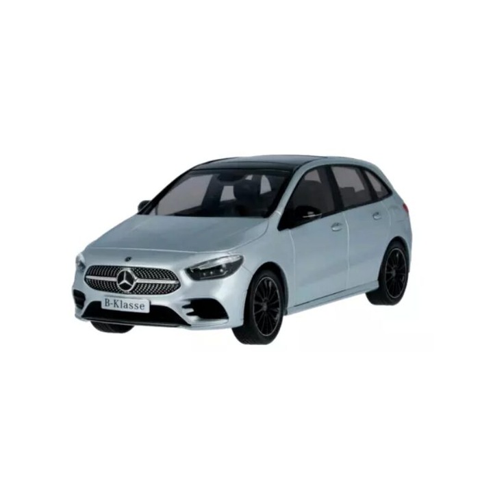 Mercedes-Benz B-osztályú Sports Tourer AMG Line (W247) 2018 ezüst 1:18 Z-modelles modellautó