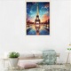 Kit de pictura cu diamante 5D Turnul Eiffel