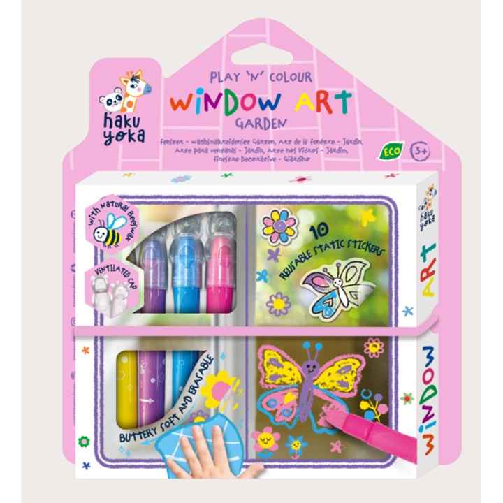 Kit DIY decorare fereastra - Gradina