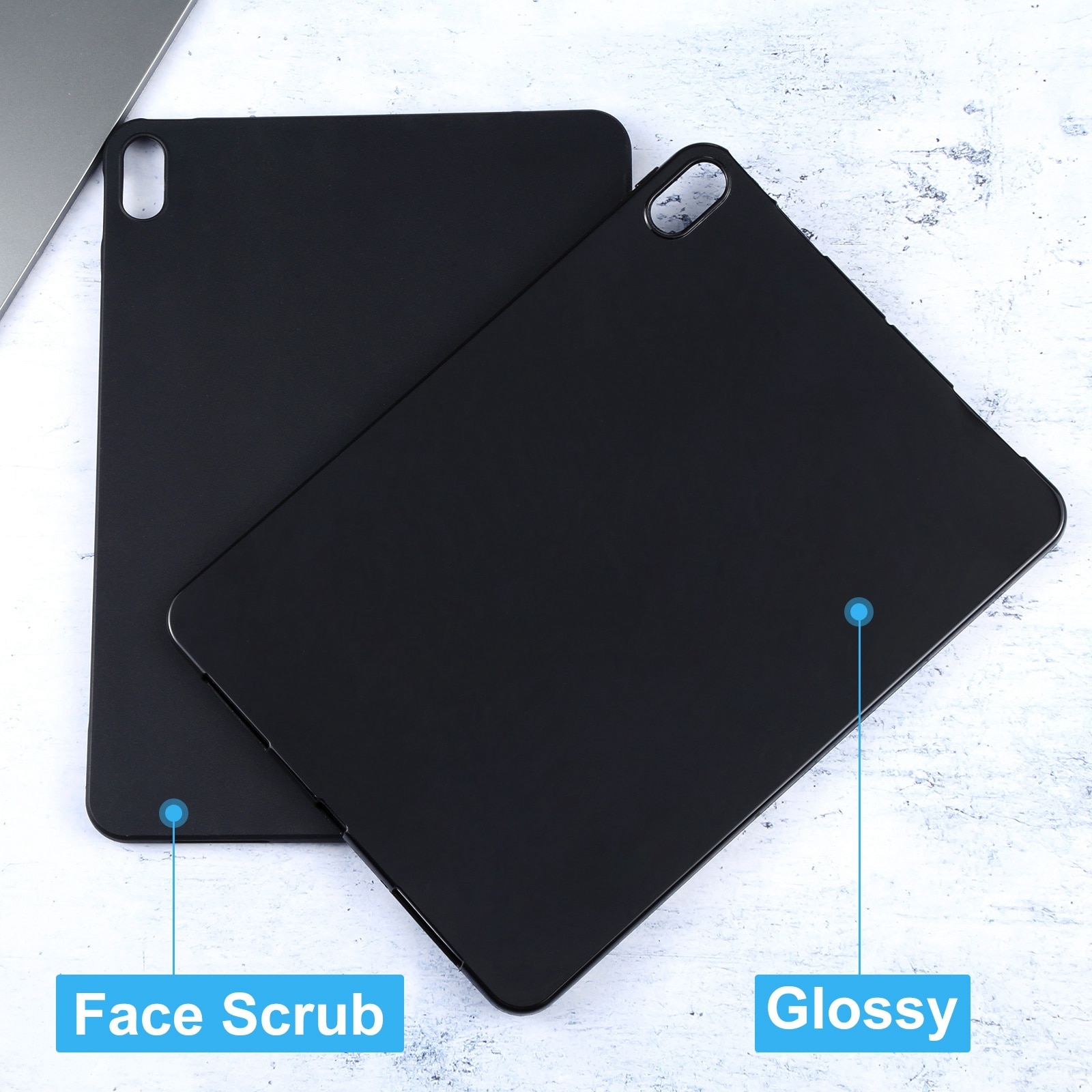 Husa tableta pentru Amazon Kindle Fire HD 8 / 8 Plus 2020, TPU, capac magnetic, protectie anti-zgarieturi, acces complet la porturi, negru