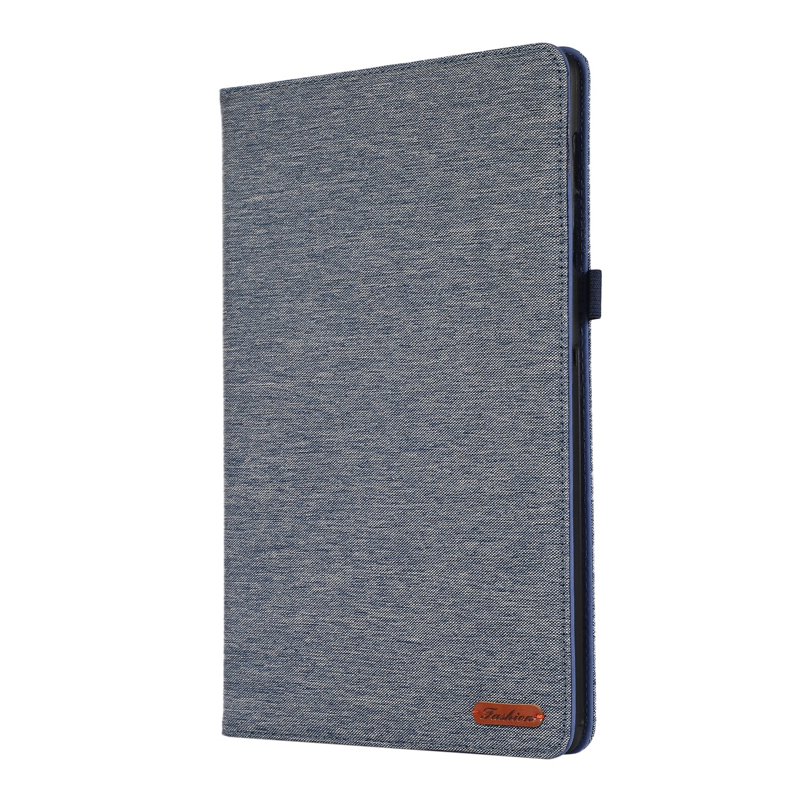 Husa tableta compatibila cu Samsung Galaxy Tab S10 Ultra, piele PU textil + TPU, tip carte, inchidere magnetica, albastru inchis