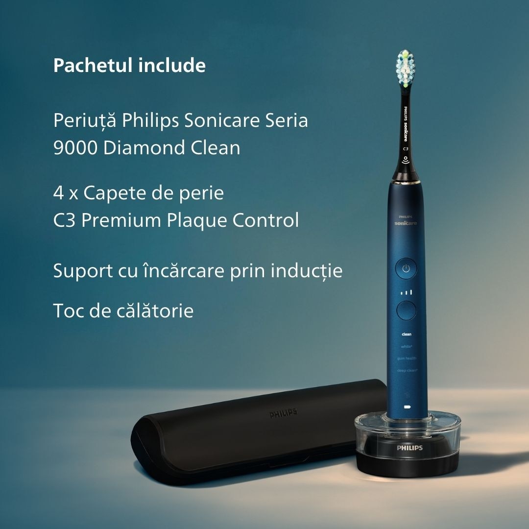 Periuta electrica sonica PHILIPS Sonicare DiamondClean Seria 9000