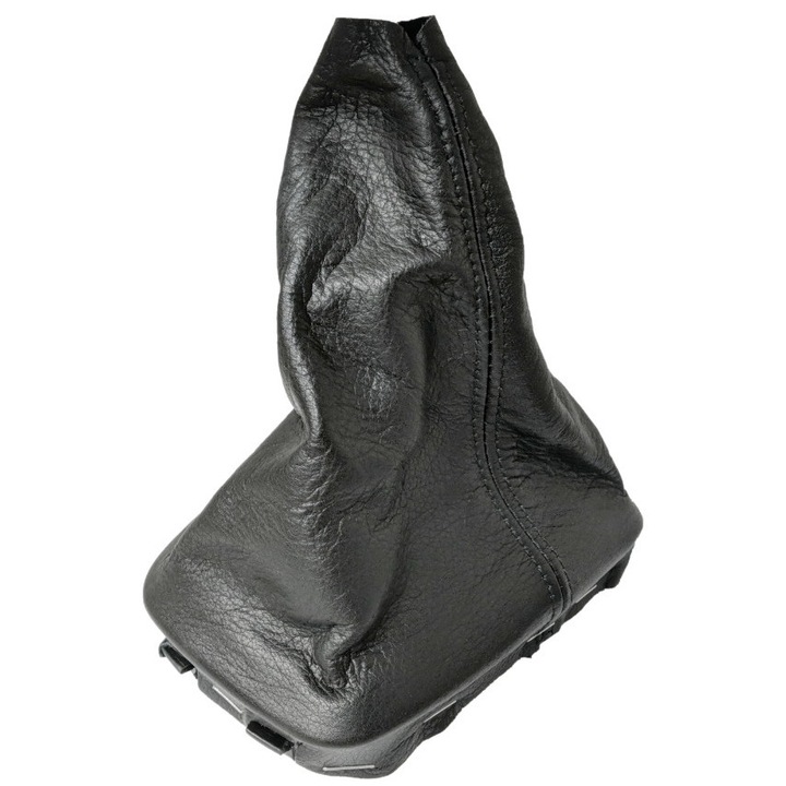 Bőr váltógomb rögzítőkerettel, Me Premium, Me-003518, természetes bőr, fekete színű, 1 X váltópárna