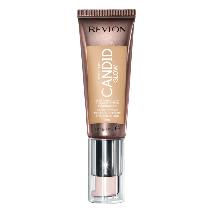 Fond de ten, Revlon, Photoready Candid Glow, 320 Tawny