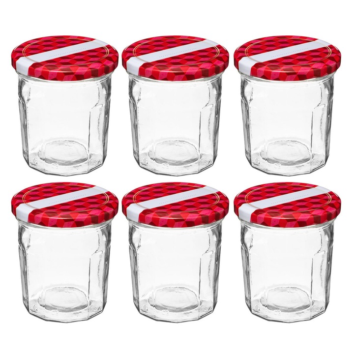 Befőttesüveg készlet, 280 ml, savanyúsághoz