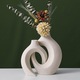 Set de 2 vaze ceramice mate, WALALLA, Bej