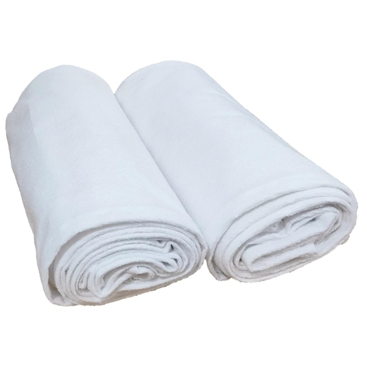 Протектор за матрак 90/200 см, 2 бр, с ластици, DOMTEX, Непромокаем