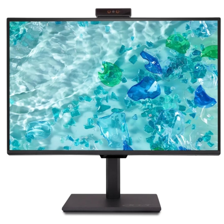 Monitor IPS LED Acer Vero B8 24" B248WE5bemiqprcuzx, WUXGA (1920 x 1200), HDMI, DisplayPort, Pivot, 100 Hz, 4 ms (fekete)