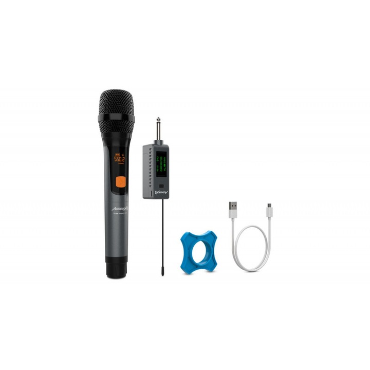 Sistem microfon wireless Audibax Missouri Free Hand UHF Black