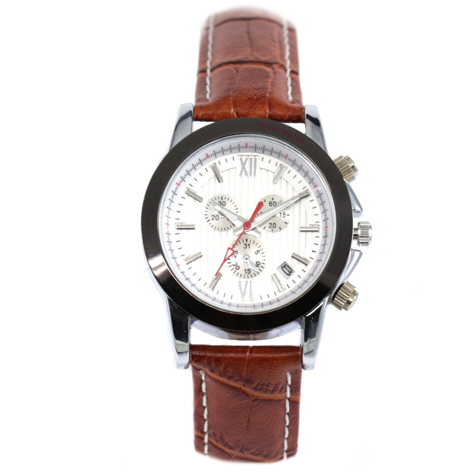 Ceas Dama Crystal Blue - Time & Date - Brown