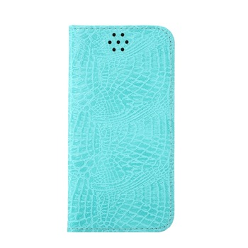 Husa CROCODILE pentru SAMSUNG GALAXY S7 G930, Piele, Inchidere magnetica, Blue Husa CROCODILE pentru SAMSUNG GALAXY S7 G930, Piele, Inchidere magnetica, Blue