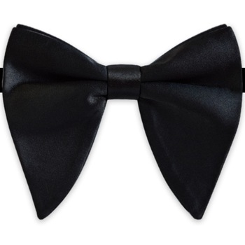 Papion elegant, negru, model French Charm Papion elegant, negru, model French Charm