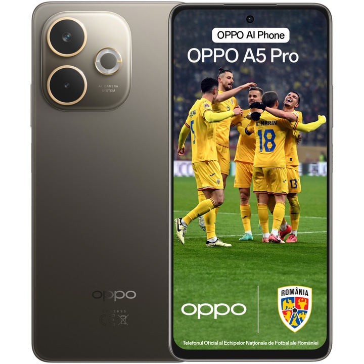 Смартфон OPPO A5 Pro, 8GB RAM, 256GB, 4G, Black Brown