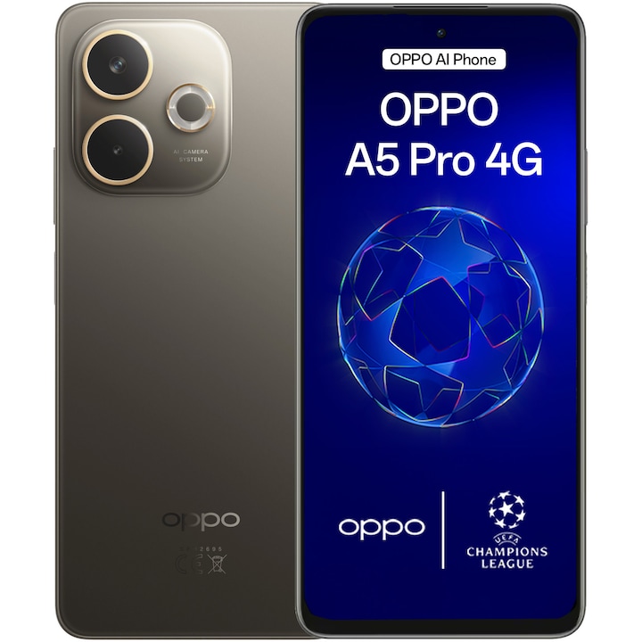 Смартфон OPPO A5 Pro, 8GB RAM, 256GB, 4G, Black Brown