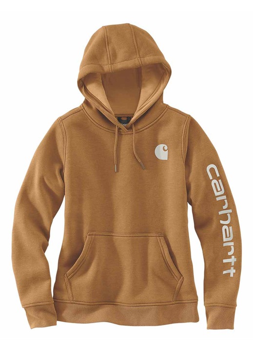 Hanorac Carhartt Clarksburg, bumbac/poliester, maro, Maro