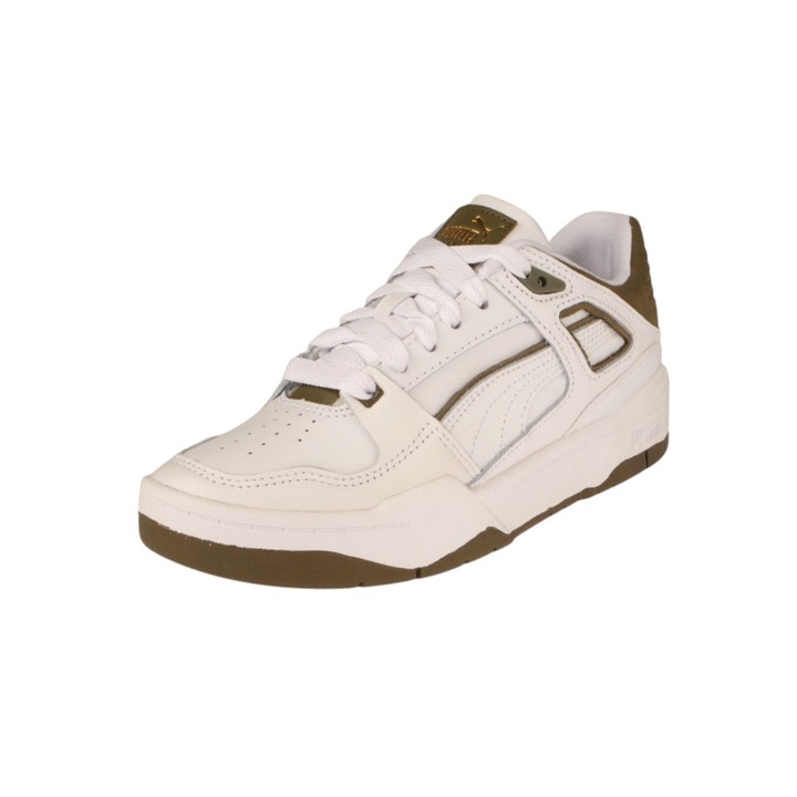 Pantofi sport Puma Slipstream, Alb/Verde masliniu