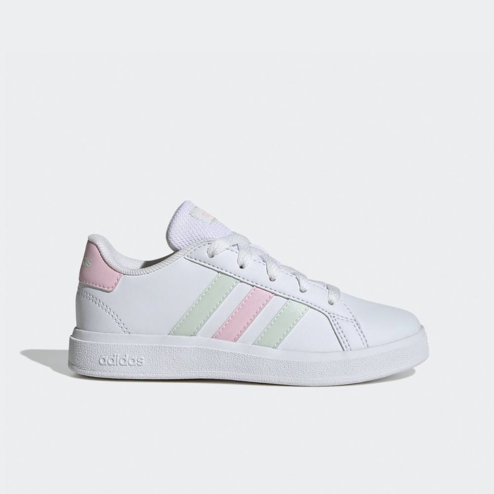 Pantofi sport copii, adidas, Grand Court 2.0 K, piele sintetica, multicolor