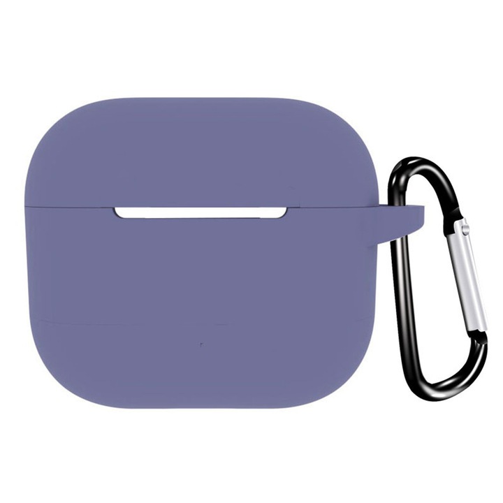 Husa pentru AirPods 4, Y22, Silicon, Midnight Blue