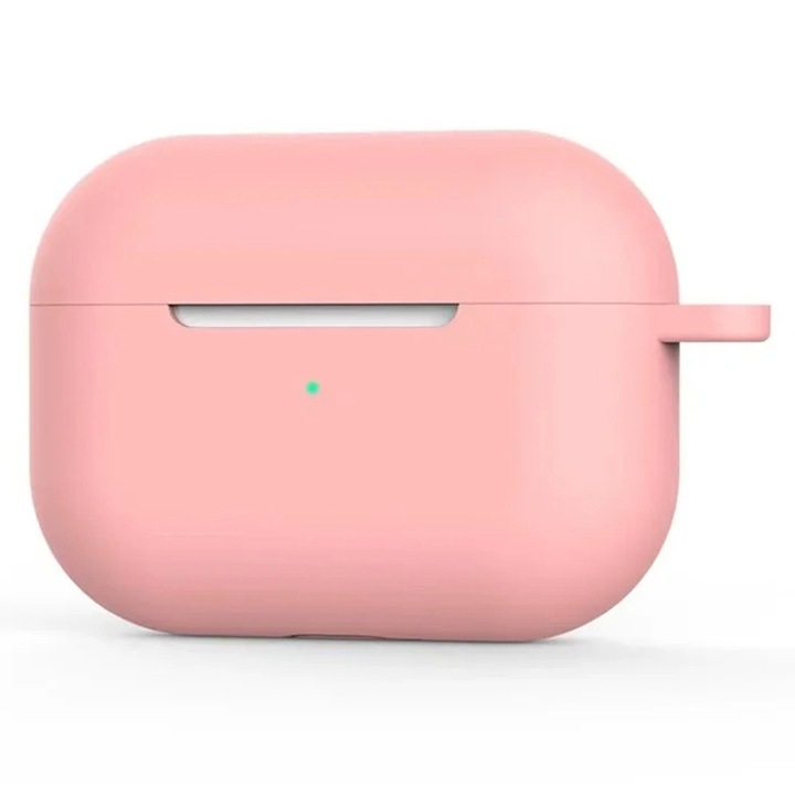 Husa pentru AirPods 4, Y21, Silicon, Dark Pink