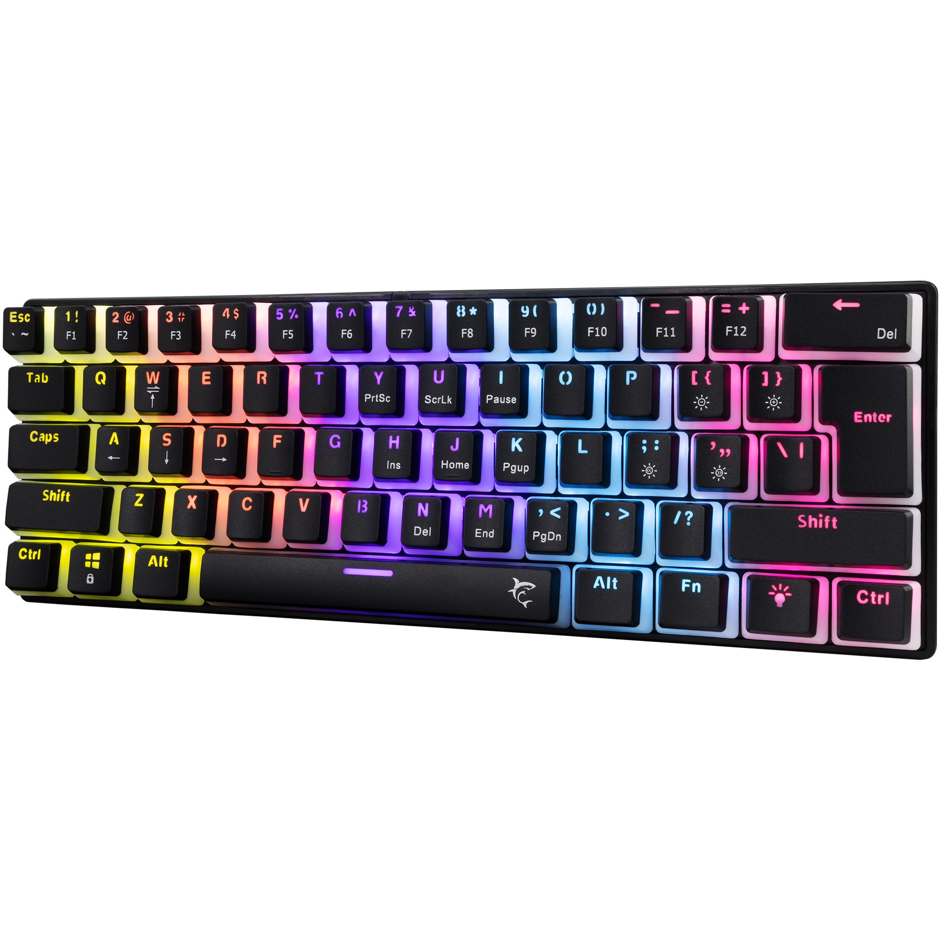 sc♡ Tastatura Mecanica Gaming cu fir White Shark ASHIKO v2, BLUE