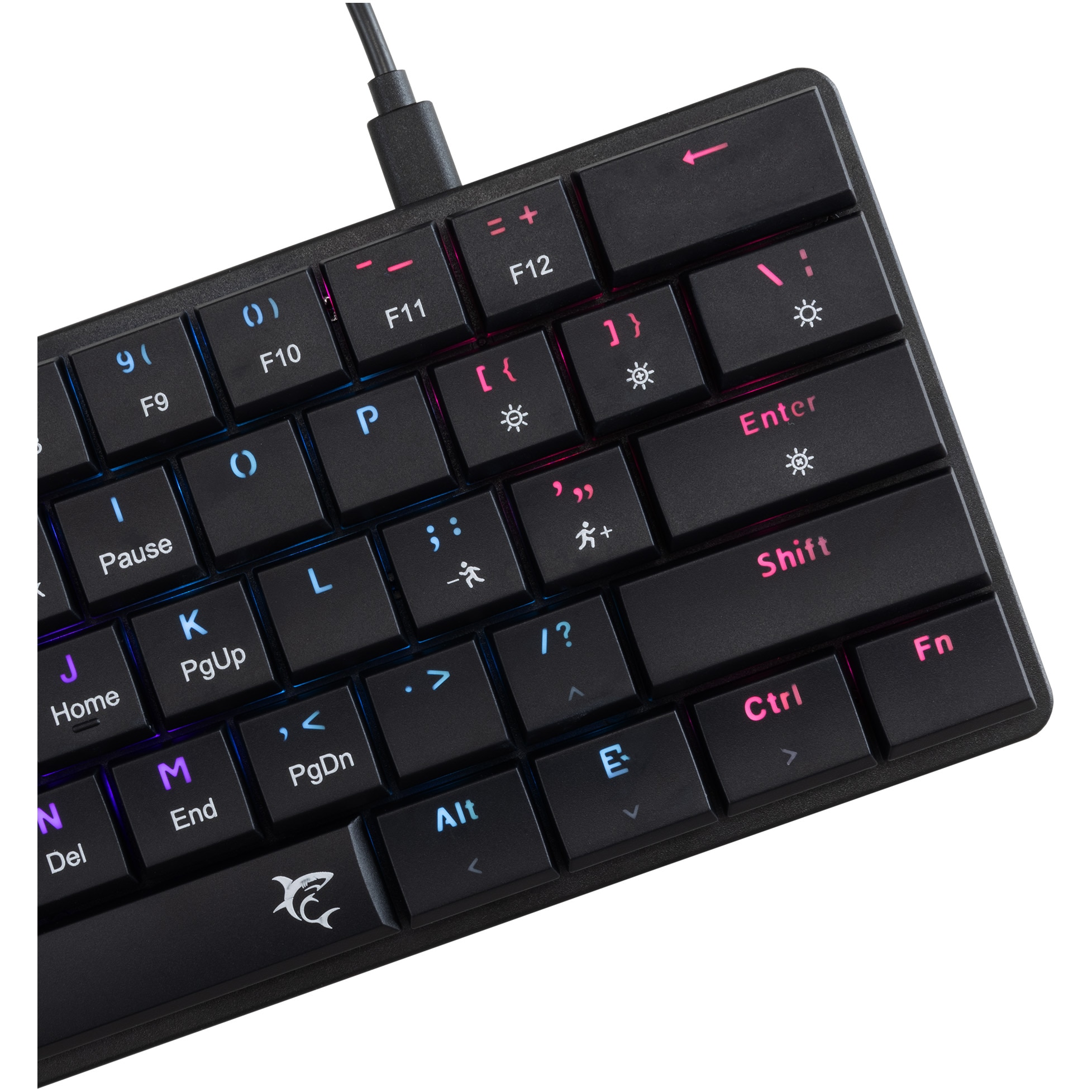 Tastatura Mecanica Gaming cu fir White Shark NAGAMAKI, RED Switch
