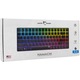 Tastatura Mecanica Gaming cu fir White Shark HAMACHI, BLUE OUTEMU Switch, Tip Compact Carry-On, Full Anti-Ghosting, Taste Iluminate RGB LED, Cablu braided USB-C Detasabil, 1.8m, Software, Negru