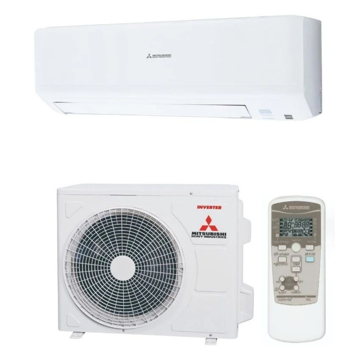 Aparat de aer conditionat Mitsubishi Heavy Industries Nyoko Plus 18000 BTU SRK50ZSP-W1-SRC50ZSP-W1, Wi-Fi ready, Inverter