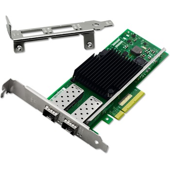 Placa de retea Server chipset 82599 ES compatibila Intel X520-DA2 10 Gigabit cu 2 slot-uri SFP+ Placa de retea Server chipset 82599 ES compatibila Intel X520-DA2 10 Gigabit cu 2 slot-uri SFP+