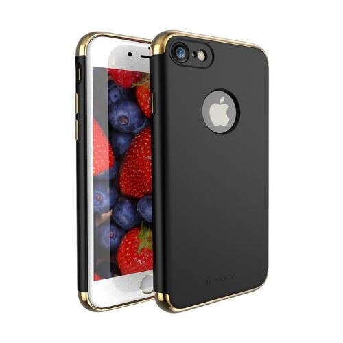 Husa 3 in 1 iPaky Neagra iPhone 7