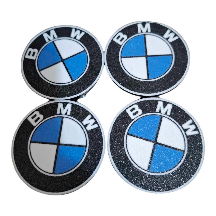 Set 4 capace roti BMW 68mm, printate 3D, Dual Stax