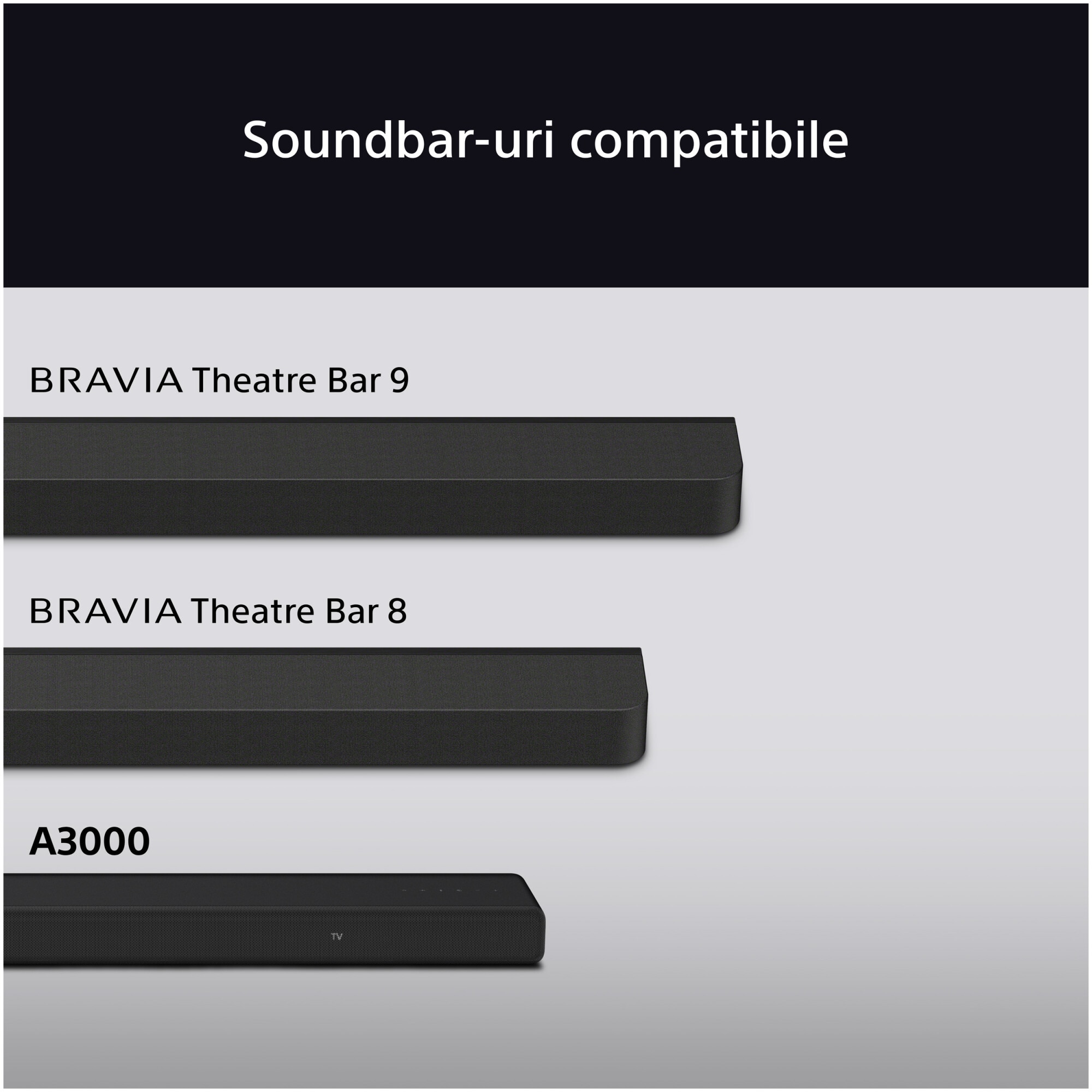 Kit surround Wireless Sony BRAVIA Theatre Rear 8 SA-RS8, 100W, 2.0.2ch, Negru