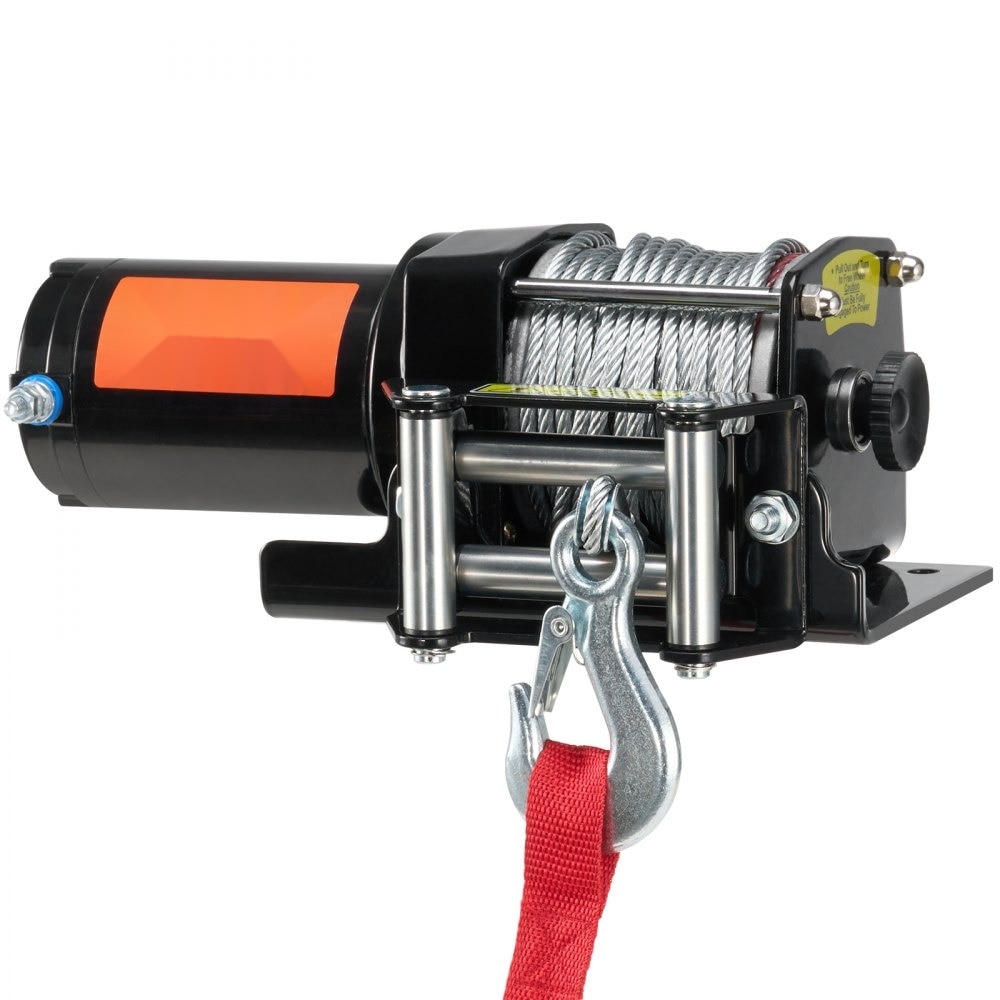 Troliu electric pentru ATV/UTV, cablu de otel, capacitate 1.36