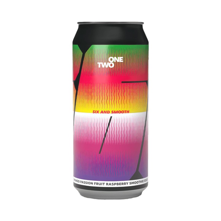 Bere artizanala One Two - Six And Smooth, Sour, 3.2%, 440 ml