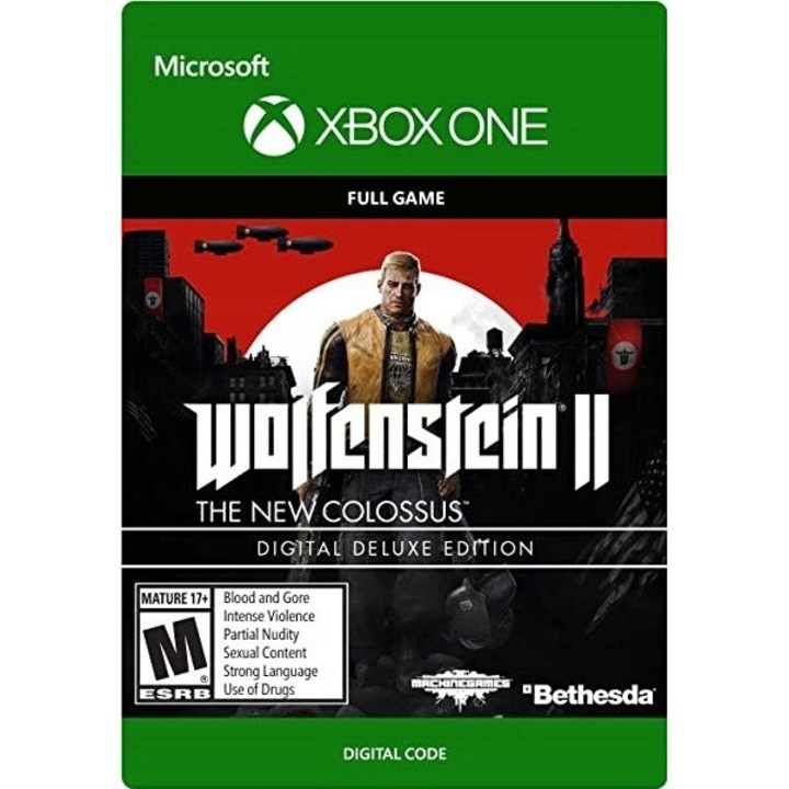 Licenta Joc Wolfenstein Ii The New Colossus Deluxe Xbox One/X/S Key (Cod Activare Instant)